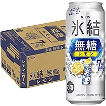 Amazon.co.jp: キリン 氷結 無糖レモン Alc.7% 500ml×24本 : 食品
